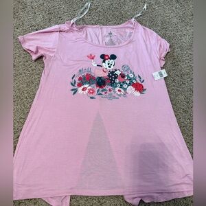 {DISNEY} Minnie Mouse Open Back T-Shirt